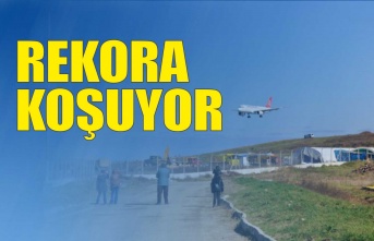 Sinop Havalimanı Rekora Koşuyor