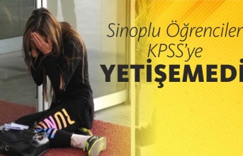 Sinoplu Öğrenciler KPSS'ye giremedi