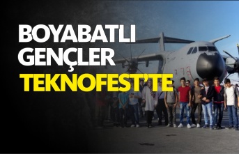 Boyabatlı Öğrenciler Türkiye'nin İlk Uzay,Havacılık ve Teknoloji Festivali Teknofest'i Gezdi