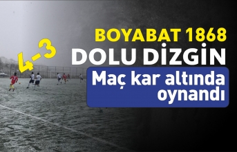 Boyabat 1868 ,Taşköprüspor'u 4-3 Mağlup Etti