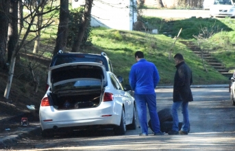 Araçların lastiklerini kestiği iddia edilen zanlı yakalandı
