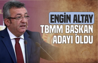 Eski Sinop Milletvekili  Altay TBMM Başkanlığına Aday