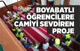 Boyabatlı Öğrencilere Camiyi Sevdiren Proje