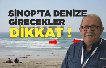 Prof.Dr.Şükrü Ersoy Sinop'ta Denize Girecekleri Uyardı !