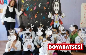 Boyabat'ta Minik Öğrenciler Barış Manço'yu Unutmadı