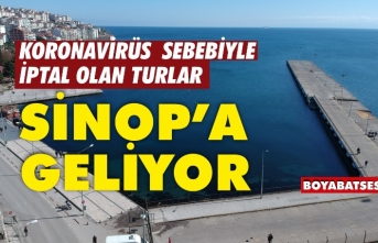 Korona virüsü tehdidiyle iptal olan Uzak Doğu turları Sinop'a kayıyor  