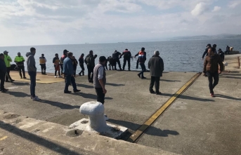 Sinop'ta intihar etmek isteyen kadın denize atladı