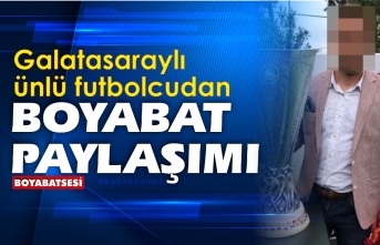 Galatasaraylı ünlü futbolcudan Boyabat paylaşımı