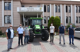 Boyabat'ta 6 Orman Köylüsü traktörüne kavuştu