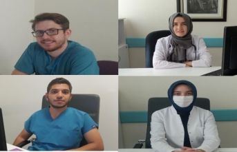 Boyabat Devlet Hastanesinde 4 doktor göreve başladı