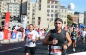Kıtaları birleştiren İstanbul Maratonu’nda Boyabatlı esnaf 13. Oldu