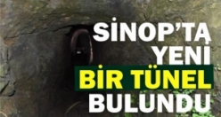 Sinop'ta gizemli bir tünel daha ortaya çıktı