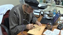 Boyabat'ta karikatüre adanan ömür: 40 yıldır çiziyor