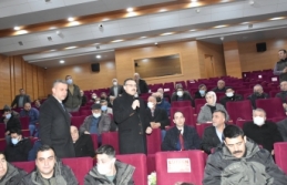 Boyabat'ta, Muhtarlara Orköy Kredileri hakkında bilgilendirme toplantısı yapıldı