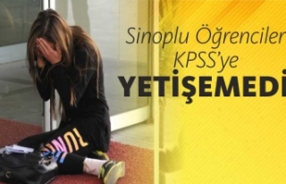 Sinoplu Öğrenciler KPSS'ye giremedi
