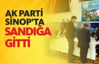AK Parti Sinop'ta adaylarını belirliyor !