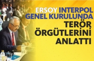 Mehmet Ersoy Interpol Genel Kuruluna Katıldı