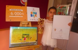 Türkiye Birincisi Nimet Biçer Ödülünü Aldı