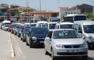Sinop’ta araç sayısı 59 bin 490 oldu 