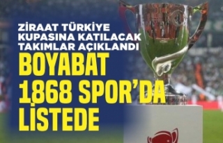 Türkiye Futbol Federasyonundan Boyabat'a Müjde