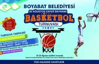 Boyabat'ta Sokak Basketbol Turnuvası Başlıyor