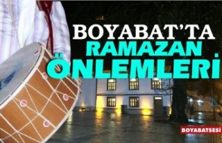 Boyabat'ta Ramazan ayı önlemleri açıklandı...