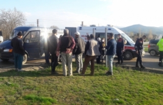 Boyabat Bektaş Köyü Mevkiinde trafik kazası