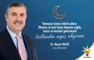 Nazım Maviş'ten Ramazan mesajı