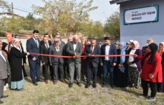 Boyabat'ta ilk Köy Yaşam Merkezi açıldı