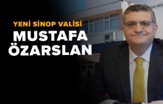 Sinop Valiliğine Mustafa Özarslan atandı