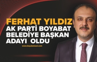 AK Parti Boyabat Belediye Başkan adayı Ferhat Yıldız...