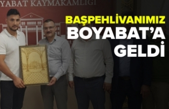 Gururumuz Mustafa Taş Boyabat’ta