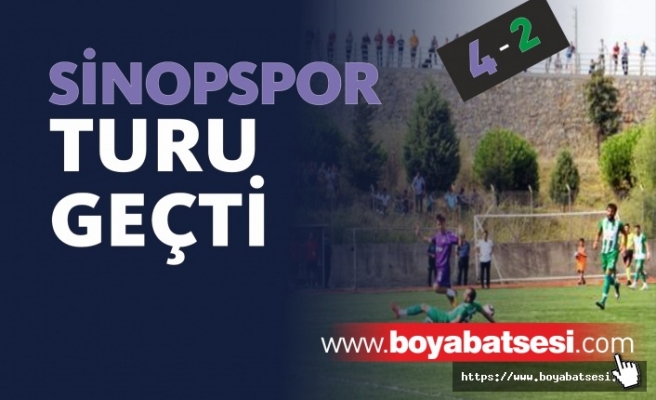 Sinopspor Ziraat Türkiye Kupası Maçında Ünyespor'u Eleyerek Tur Atladı