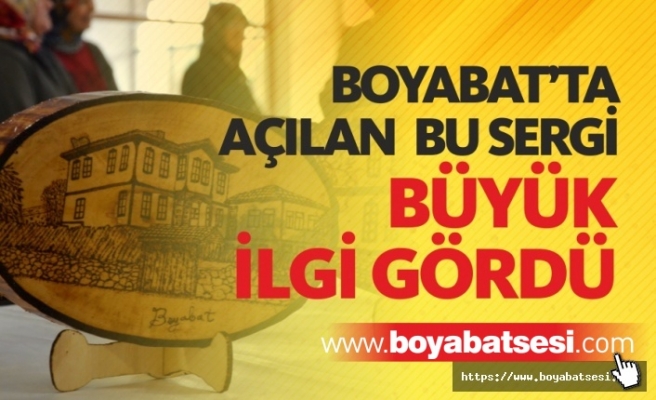 Boyabat'ta Osmanlı Kültürü Temalı Sergi Açıldı