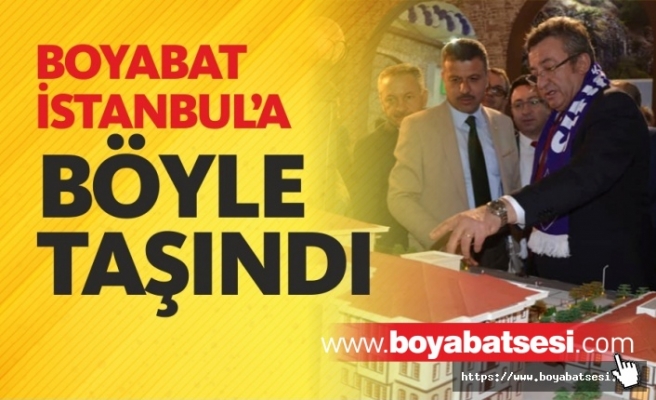 İstanbul'da Boyabat Standına Büyük İlgi