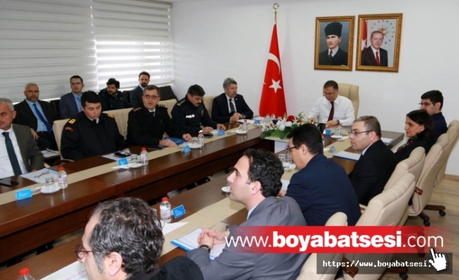 Sinop'ta bağımlılıkla mücadele çalışmaları ele alındı