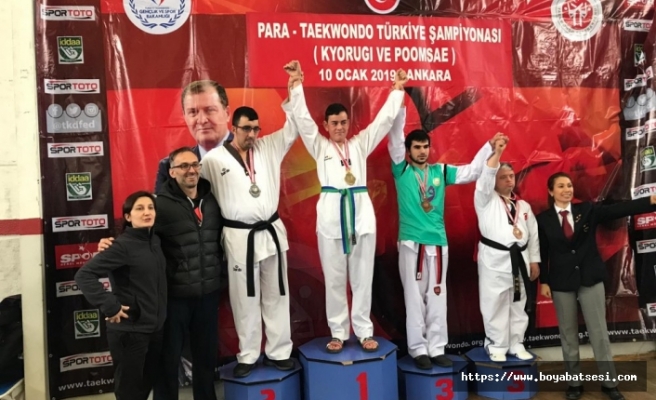 Boyabatlı Türkiye Tekvando Şampiyonu Akgöz, Dünya Şampiyonluğu İçin Yarışacak