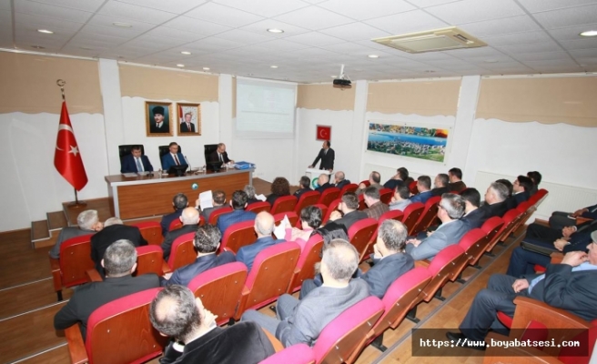 Sinop'ta İl Koordinasyon Kurulu toplantısı yapıldı