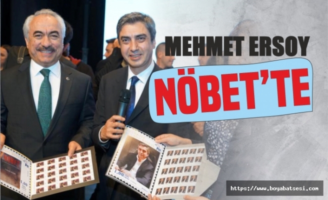 Mehmet Ersoy Necati Şaşmaz'a Teşekkür Etti