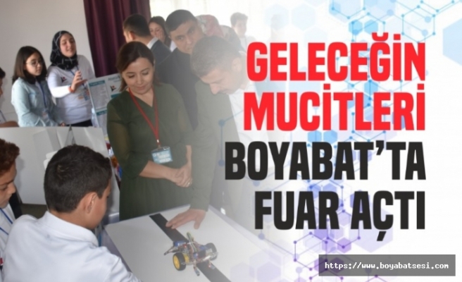 Geleceğin Mucitleri Atatürk Ortaokulu'nda Fuar Açtı