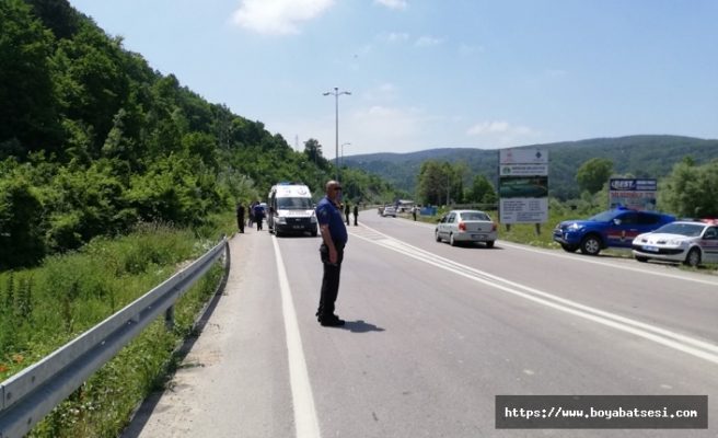 Erfelek'ta Trafik Kazası 1 Ölü