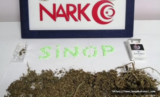 Sinop'ta uyuşturucu operasyonu: 3 gözaltı