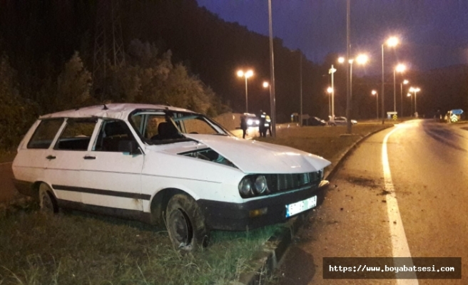 MHP İlçe Başkanı kazada yaralandı