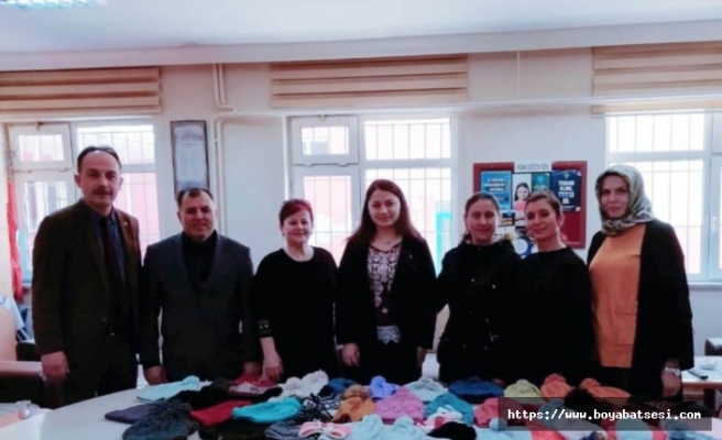 Boyabat CHP ve ADD'li kadınlardan LÖSEMİ'li çocuklara destek