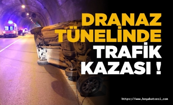 Boyabat Dranaz Tüneli'nde trafik kazası !