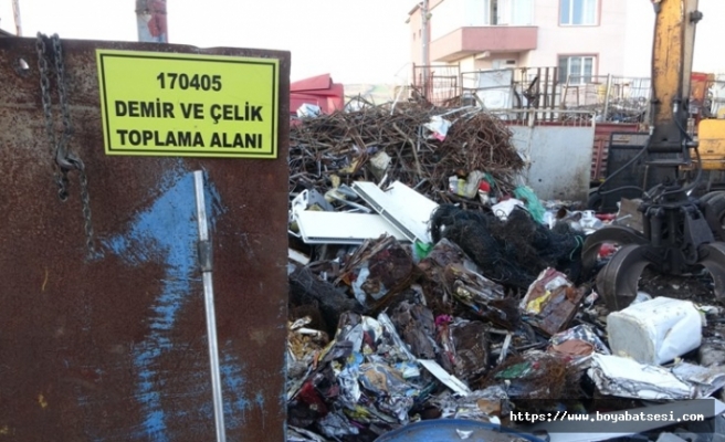 Sinop’ta 6 milyon TL’lik geri dönüşüm