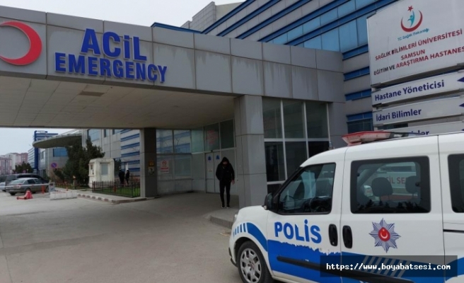 Boyabat'ta yaralananlar Samsun'daki hastanelere sevk edildi