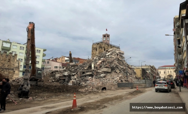  Sinop’ta Tarihi Saat Kulesi gün yüzüne çıktı  