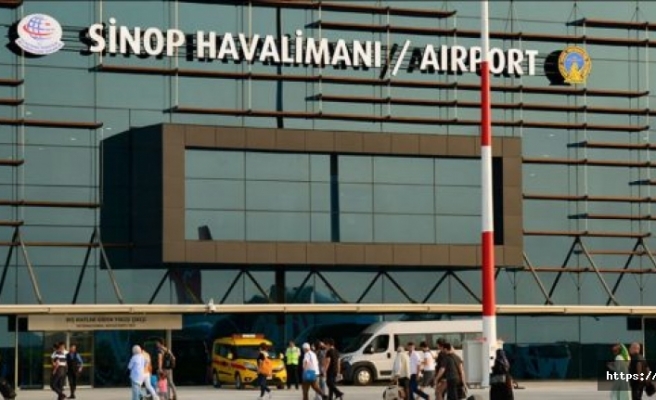 Sinop Havalimanı’nda 8 ayda 47 bin 500 kişi uçtu 