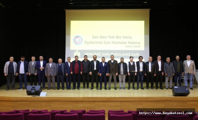 Orhan Çakır Boyabat TSO Başkanlığına adaylığını açıkladı